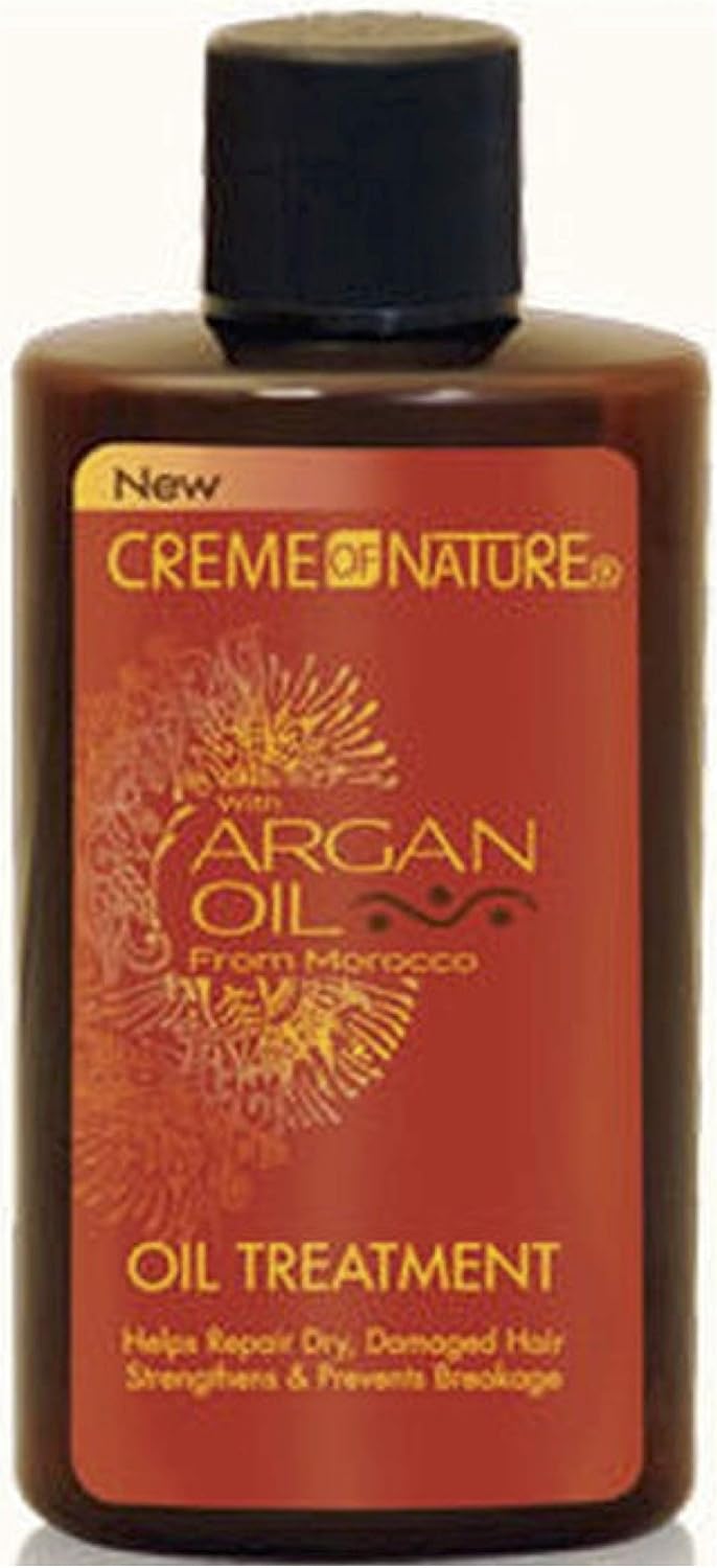 Creme of Nature Argan Oil Strength & Shine Leave-in Conditioner 250ml, Argan Oil Treatment 88.7ml & Argan Oil Day & Night - Image 4