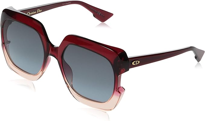 dior gaia sunglasses grey and pink