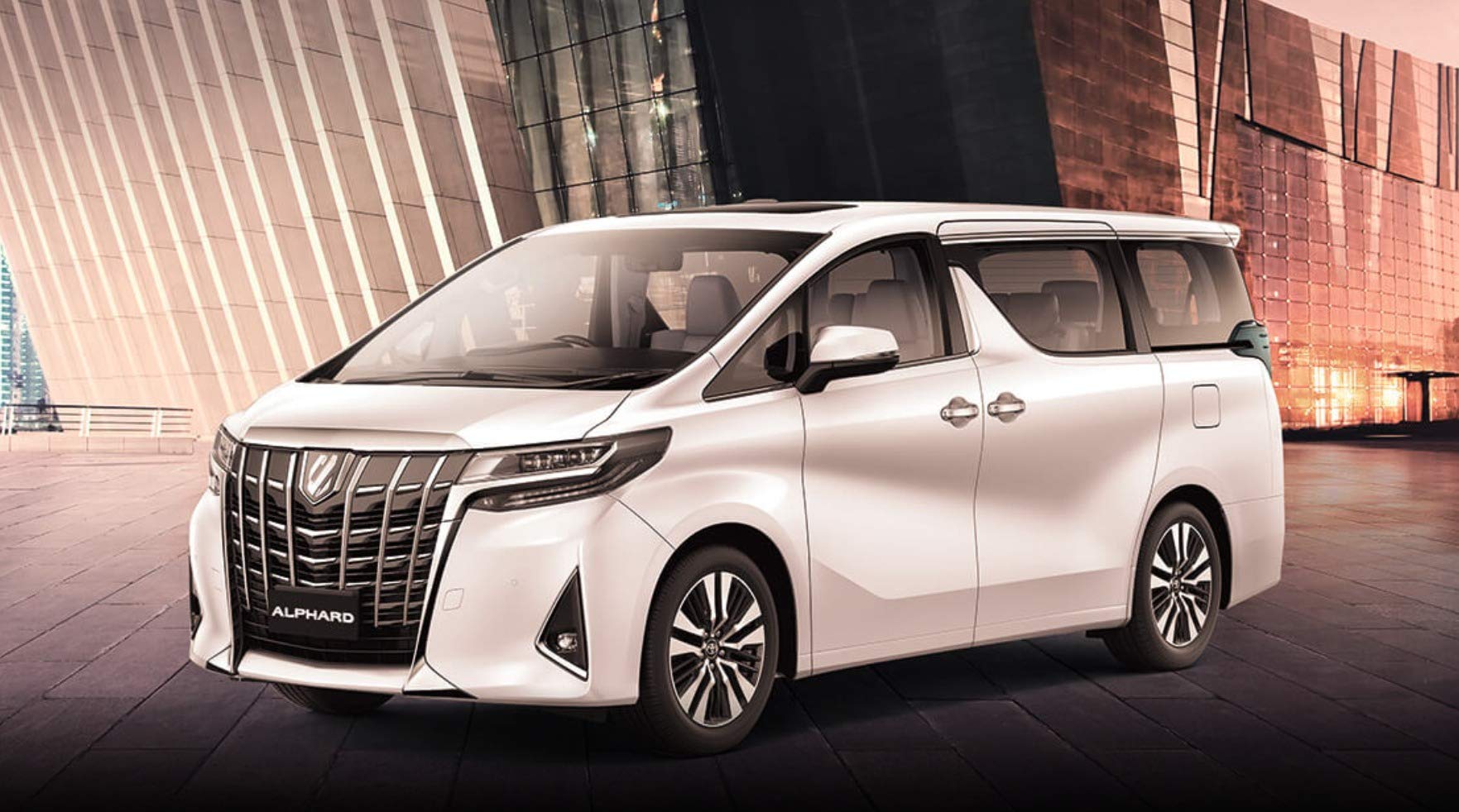 toyota alphard diecast