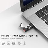 KEXIN 20 Pack 8GB USB Flash Drives USB 2.0 Memory Stick Swivel view 4