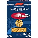 Barilla Racing Wheels Pasta, 16 oz. Box, Racing Edition Non-GMO Pasta, Made with Durum Wheat Semolina, Kosher Certified