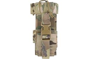 TACTICAL CRONEX Molle Raido Pouch Tactical Radio Holster Holder Military Heavy Duty Pouches Bag for Two Ways Walkie Talkies Adjustable Storage Nylon Holders