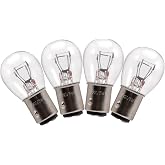 GOOFIT 12v 5w 21w/5w Tail Brake Light Bulb for Moped Scooter ATV Quad Go Kart Dirt Bike(Pack of 4)