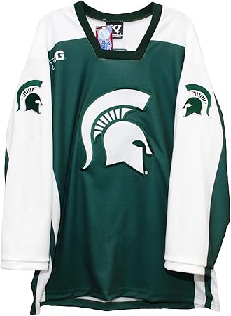 michigan state hockey jersey