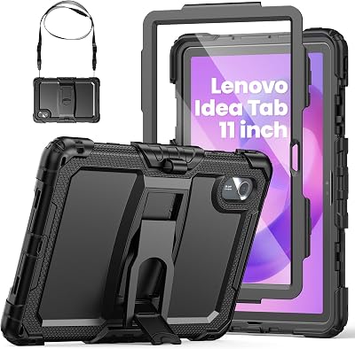 SEYMAC Case for Lenovo Idea Tab 11 2025 M11 2024 Shockproof with Screen