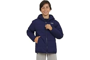 Eddie Bauer Boys' Deer Harbor Reversible Faux Fur Lined Insulated Puffer Jacket