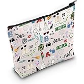 LEVLO Singer Album Cosmetic Make Up Bag Singer Tour fans Gift Song Concert Makeup Zipper Pouch Bag Singer Song Merchandise (Singer Album Makeup Bag)