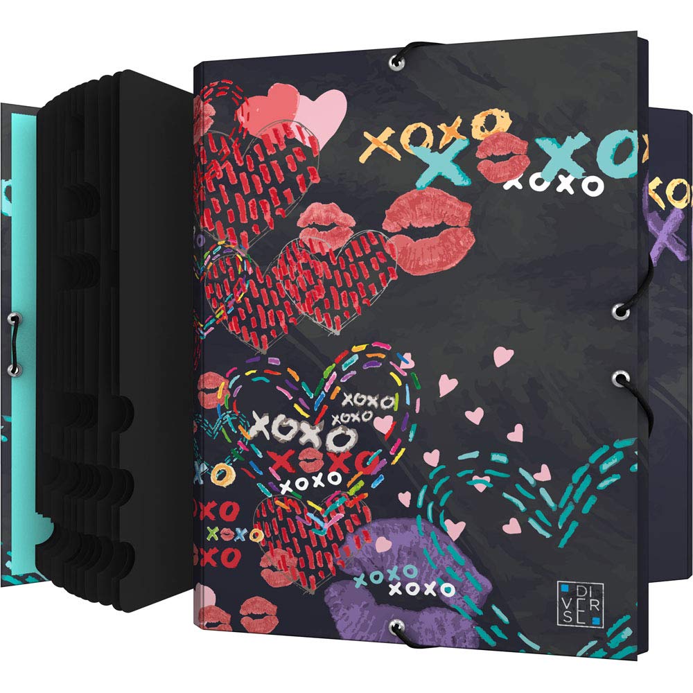 Grafoplás 82211998 Diverse Collection Classifier, Model XOXO, Folio