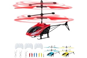 GENERIC Remote Control Helicopter, Gesture Sensing Indoor Flying Helicopter Toys,RC Helicopter Airplane for Teenages with 10Mins Flight, 3 Pack RC Helicopter for Kids with Light,Birthday Gifts for Boys and Girls