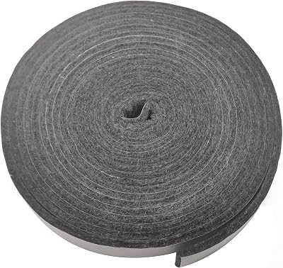 Funvalley Surperfect BBQ Gasket Self Stick 4.5m 2.2cm 0.4cm High Temp