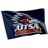 Desert Cactus The University of Texas at San Antonio TUTSA Flag - 3 x 5 Feet Roadrunners Banner, Indoor/Outdoor Durable Fabric, 100% Polyester Design (Style 1)