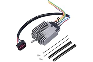 AdvanEX Cooling Fan Control Module Compatible with Audi A4 only A4(B6) 2003-2005;A4(B7) 2005-2008;A4 (8E) 2000-2004;A4(8H) 2002-2005 Replace OE 8E0959501AG 8E0959501AB 860959501B