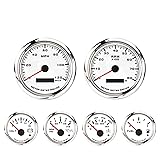 MOTOR METER RACING W PRO Series 6 Gauge Set - 85mm