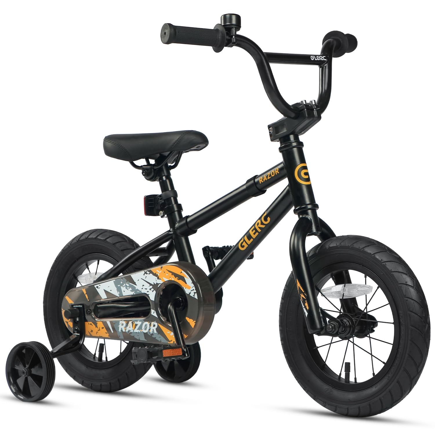 Photo 1 of --FACTORY SEALED-- Glerc Kids Bike for Ages 1-4 Years Old, 12 Inch BMX Style Kids Bicycle with Training Wheels, Boys Bike for Children and Toddler, Black --FACTORY SEALED--