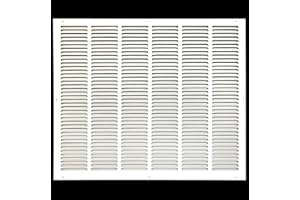 HVAC PREMIUM 32" x 24" Return Air Grille - Sidewall and Ceiling - HVAC Vent Duct Cover Diffuser - [White] [Outer Dimensions: 33.75w X 25.75"h]