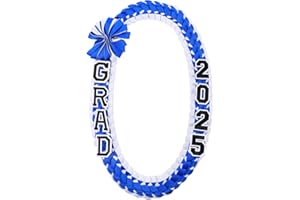TFTAFAN Graduation Leis Grad 2025 money lei Graduation Leis Graduation Necklace Braided Necklaces For High School College Graduation DIY Decors Party Supplies