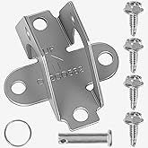 41A5047 Door Bracket for Garage Door Openers, Compatible with Chamberlain, Craftsman, LiftMaster Models, Pin, Clip & 4 Fasten