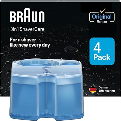 Braun Clean & Renew Refill Cartridges CCR 4 Count