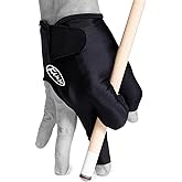 Kamui Billiard GLOVE QuickDry, for RIGHT Hand, Black (M)