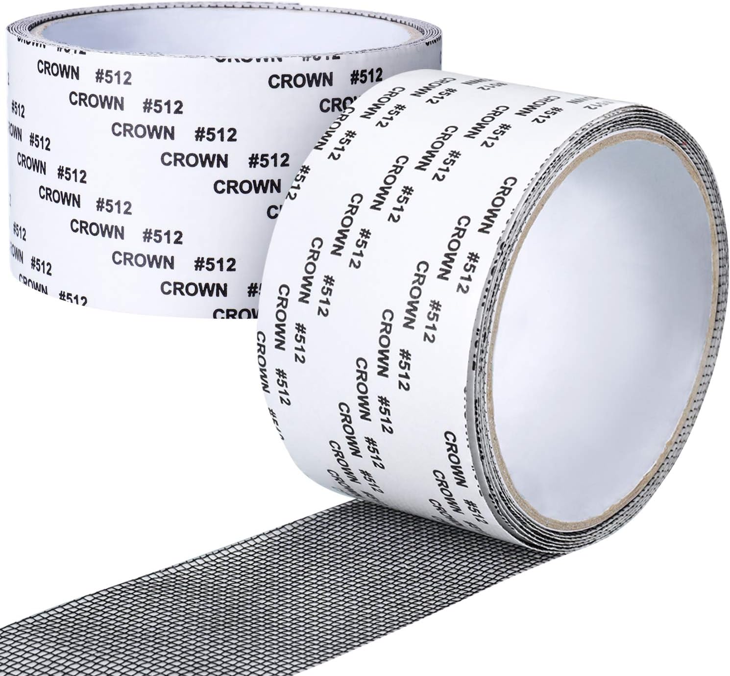 2 Pieces Window Screen Repair Kit Tape Adhesive and Waterproof Window/Door Repair Patch