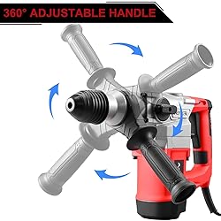 AOBEN 1-1/4 Inch SDS-Plus Rotary Hammer Drill with