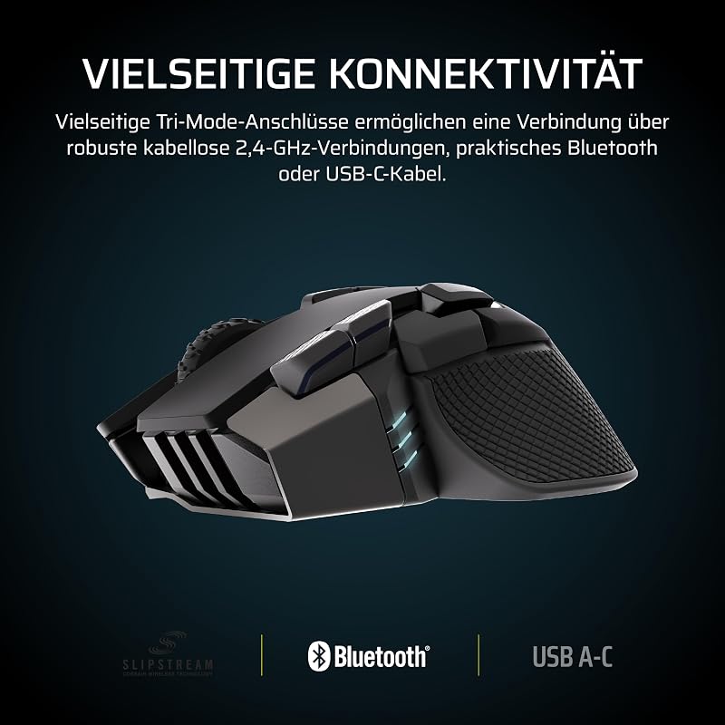 IRONCLAW Wireless SE (2026) Gaming-Maus – Schwarz
