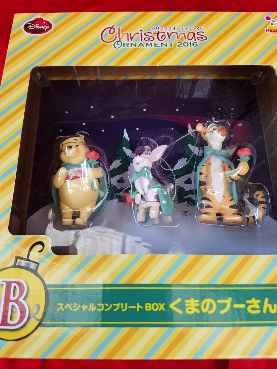 Amazon Disney ディズニー クリスマスオーナメントくじ 16 スペシャルコンプリートbox くまのプーさん B賞 303 人形 動物 ホビー