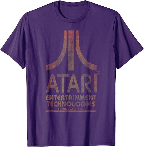 Vintage Atari Entertainment Technologies Distressed TShirt