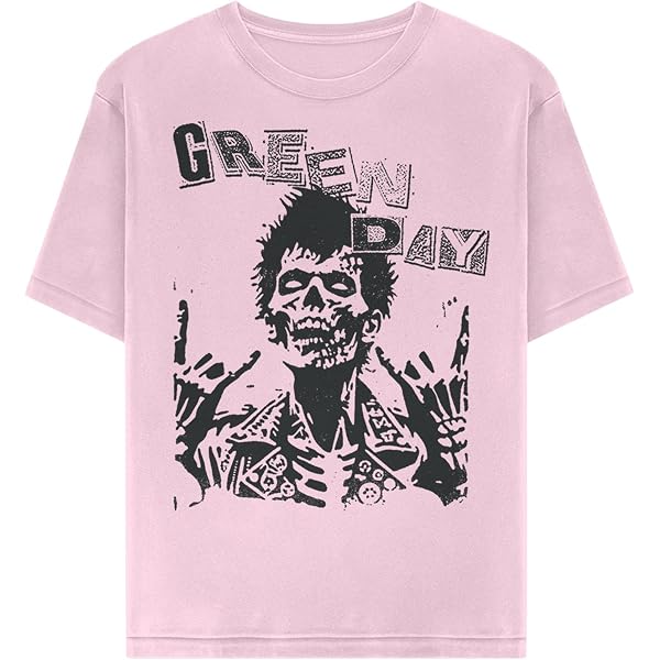 T-shirt Green Day 'Insomniac Free Hugs' Noir - Merchandising Officiel - Neuf Avec étiquettes