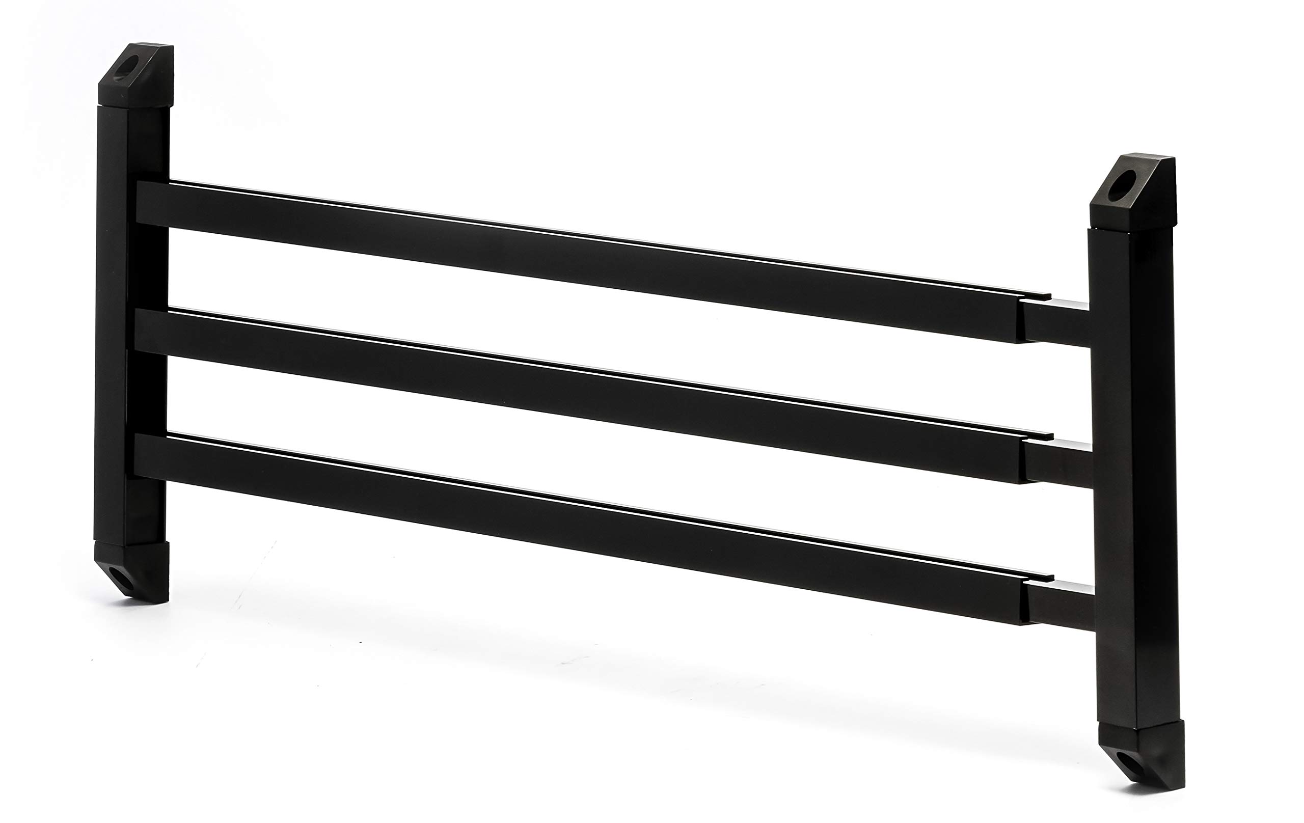 Camco 43976 RV Screen Door Push Bar, Black - Adds