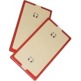 ZipWall 2-Pack Non-Skid Plate, NSP2, Red, Small