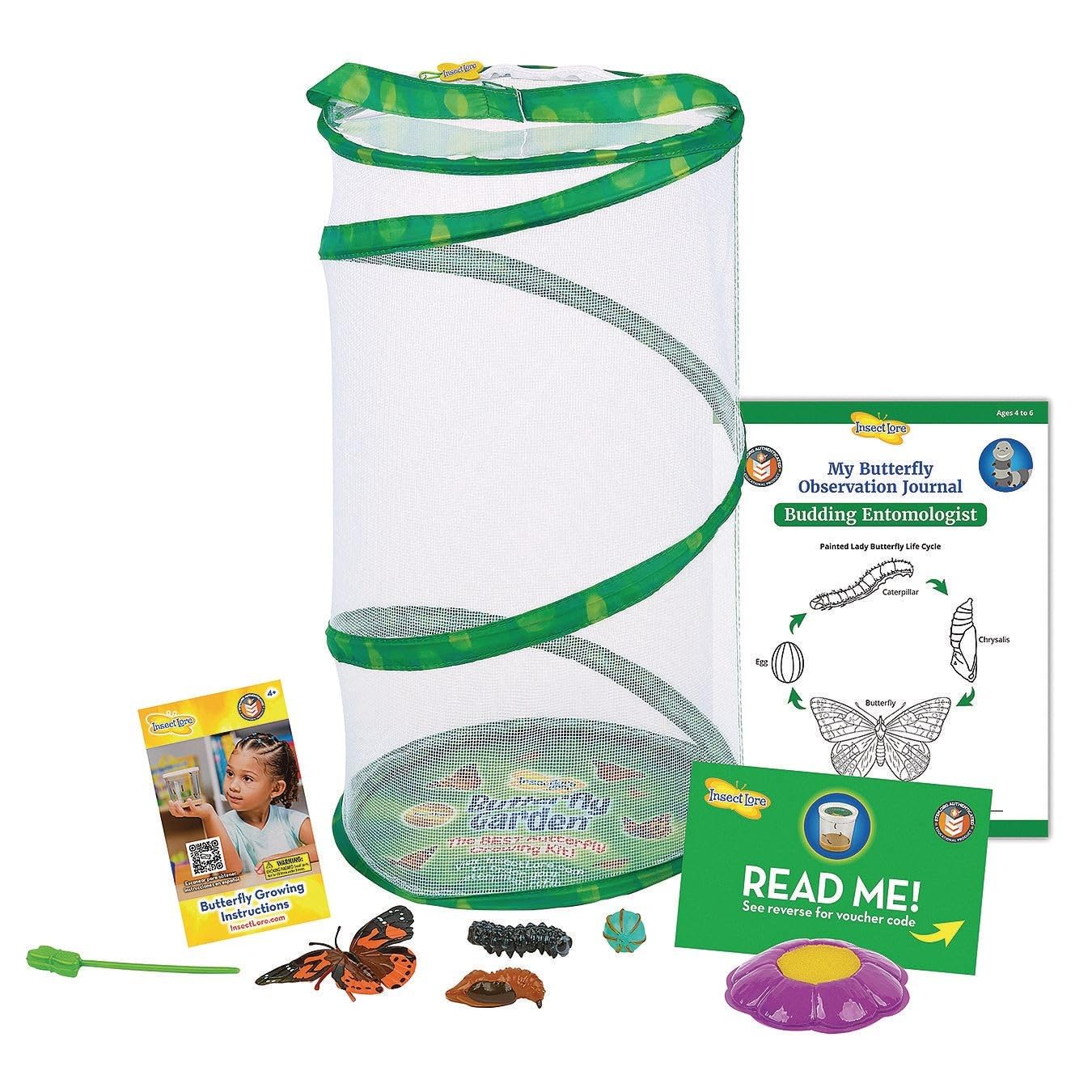 Insect Lore Giant Butterfly Garden Kit (Packaging May Vary)