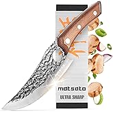 Matsato Chef Knife - Perfect Kitchen Knive for Cooking, Chopping. Japanese Steel Knife for Home, BBQ. For Balance & Control, 6.3 Inch