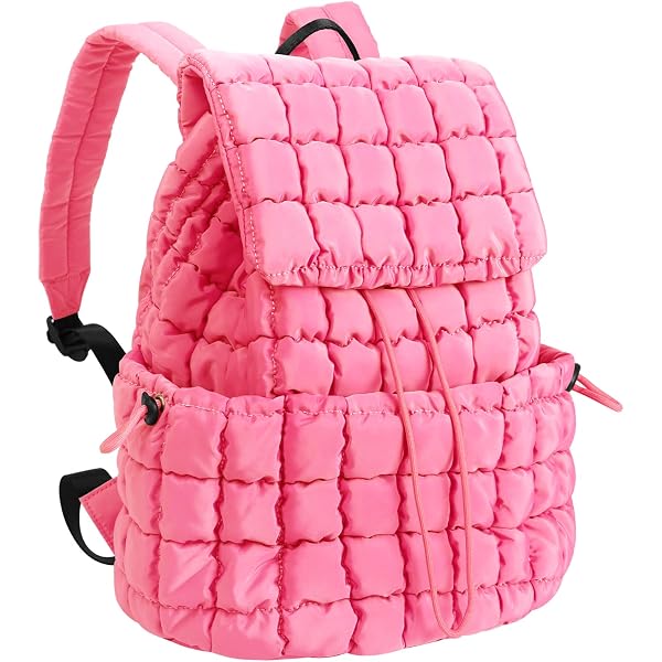 Amazon.com | willikiva Cute Puffer Quilted Kids Backpack  display picture 1