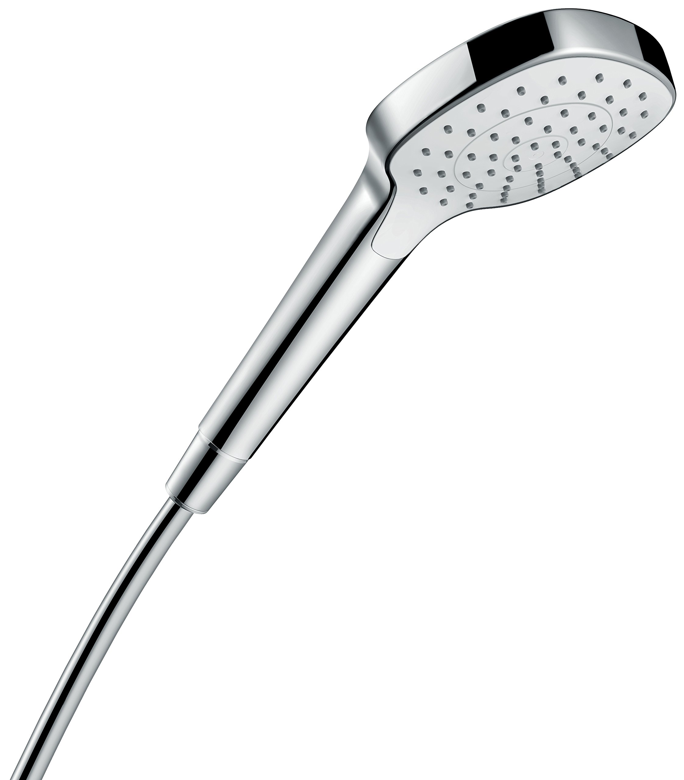 hansgrohe Croma Select E 110 hand shower, 1 spray mode, white/chrome