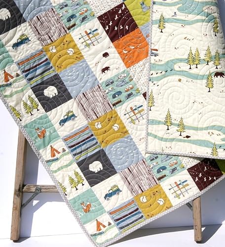 patchwork baby bedding