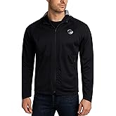 CANADA WEATHER GEAR Mens Softshell Jacket - Lightweight Water Resistant Windbreaker Jacket for Men with Reflective Neck Tape