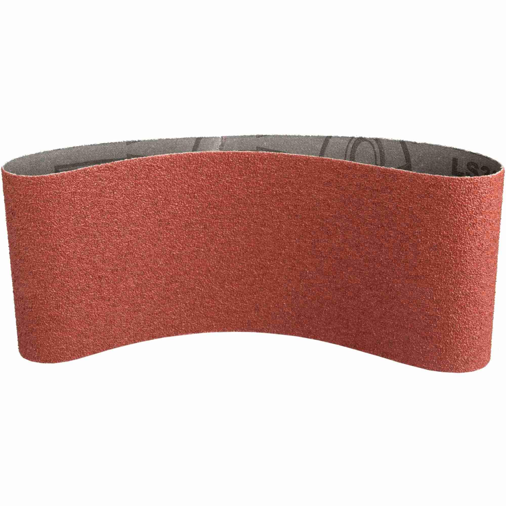 Sanding Belts 100 x 610mm Abrasive Belts for Belt Sanders | Pack of 10 | Grit : 40 60 80 100 120 150 180 (Grit : 180)