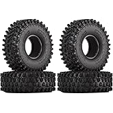 INJORA 1.9 Crawler Tires 4.7 Inch Outer Diameter Tires for Axial SCX10 90047 SCX10 III SCX10 Pro AXI03007 Redcat Gen8 TRX-4,4