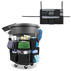HODRANT 32-55 Gallon Trash Can Caddy Bag, Garbage