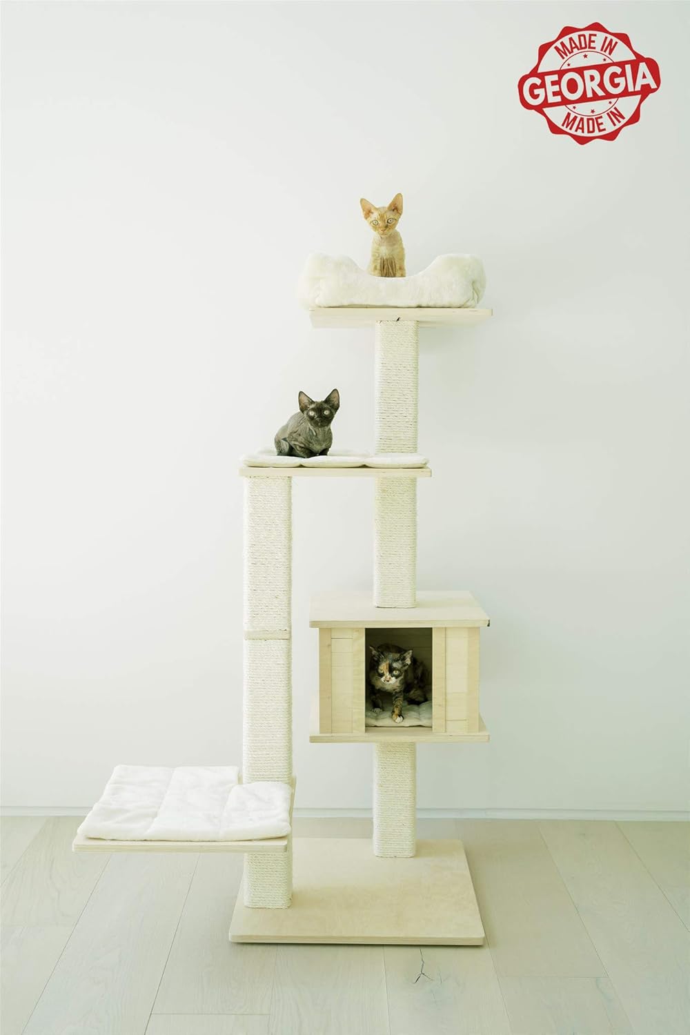 sturdy cat condo