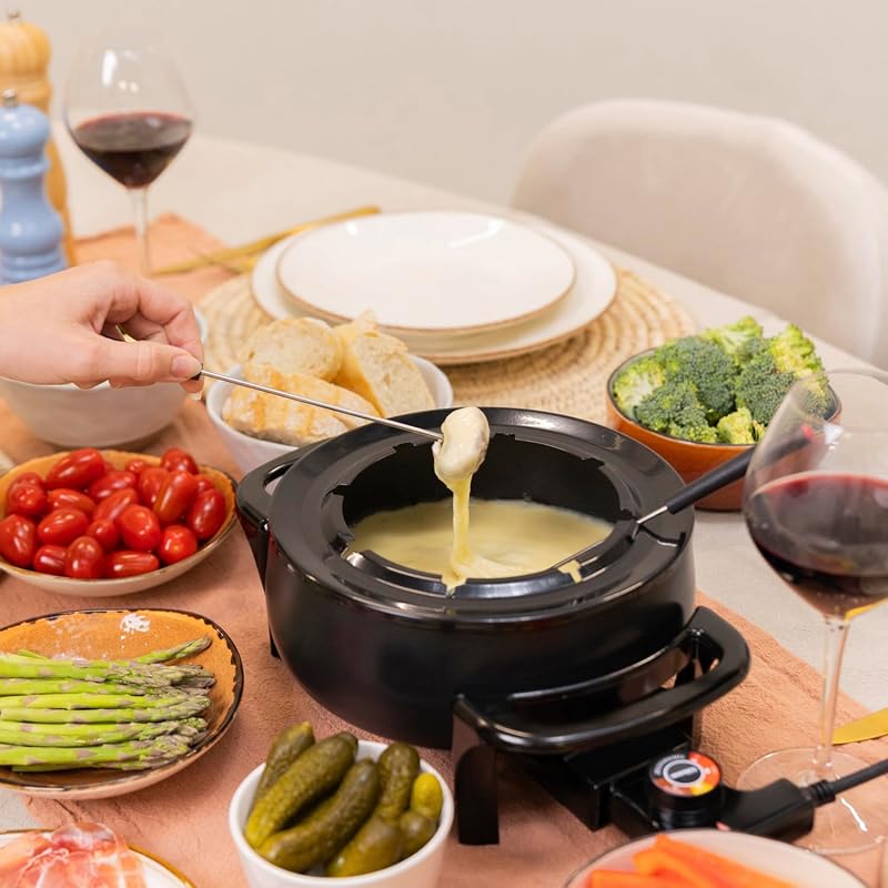 Elektrisches Fondue, 1,5 L, 1000 W, für 8 Personen