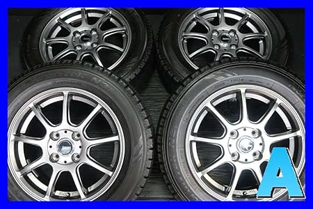 Amazon 送料無料 中古スタッドレスタイヤ 4本セット オートバックス ノーストレック N3i 175 65r14 G スピード 14x5 5 45 100 4穴 フィットに 中古タイヤ W タイヤ ホイールセット 車 バイク