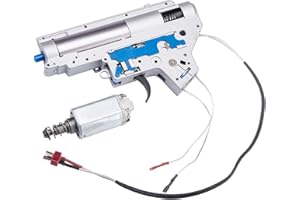 Evike - CYMA Sport Complete Ver II Gearbox w/Quick Change Part for M4 Series AEG Airsoft (Type: Rear Wired/High Speed Motor)