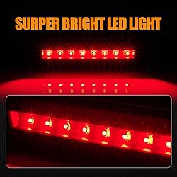 Cxdar Third 3rd Brake Light LED for 2010-2016 Dodge