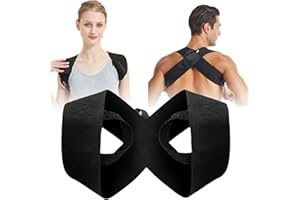 Back Posture Corrector Men Women, Shoulder Support for Shoulder Press & Back Straightener, 2 in 1 Back Brace and Fitness Heav