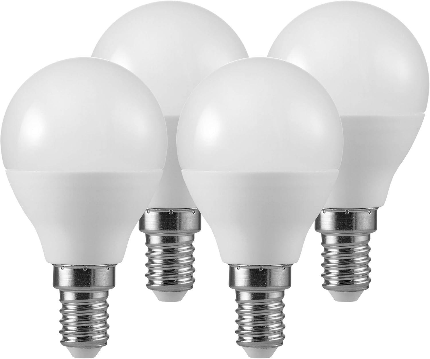MÜLLER-LICHT LED Drop Shape Replaces 25 W, Plastic, E14, 3 W, White, Set of 4, 4 Stück (1er Pack) - Image 3