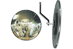 SeeAll N18 160 Degree Convex Security Mirror 18-Inch Dia.
