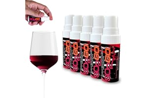 SO2GO Australia's Secret! Spray - Wine Allergy, Sensitivity & Headache Wine Sulfite Remover | Good Choice Than Wine Drops for Headaches, Red Wine Hangover Prevention Remedies & Wine Drops Filters (5 Pack)