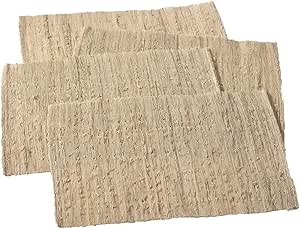 melaya placemat nubby woven table kitchen